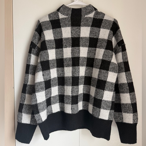 Mango monochrome knit sweater size M - Picture 6 of 8